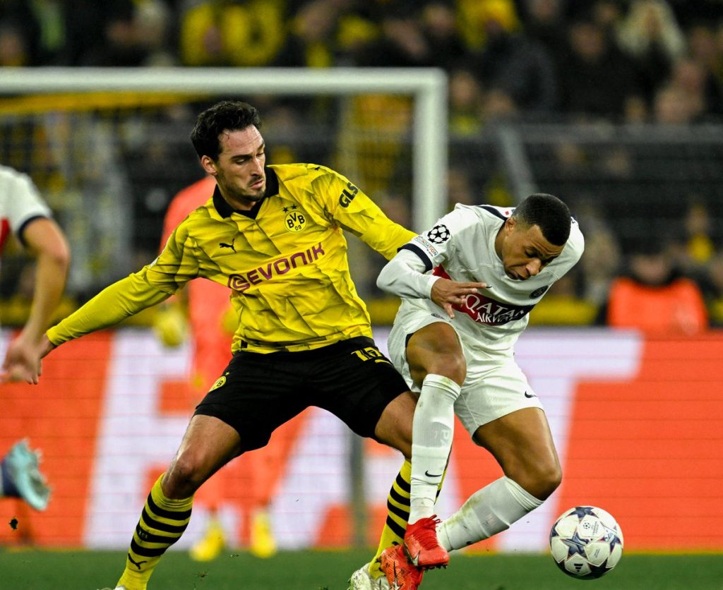 PSG 1-1 draw vs. Dortmund enough for UCL playoffs 16