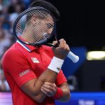 Wrist problems lead Djokovic to defeat against De Minaur