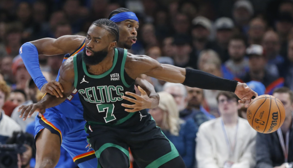 Thunder top league-leading Celtics for 5th straight win 3