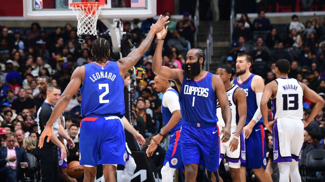 Clippers overpower Heat 121-104 as Leonard reaches 13,000 points 19