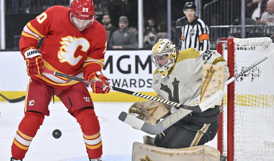 Flames beat Golden Knights 3-1 for 9th win in 13 games