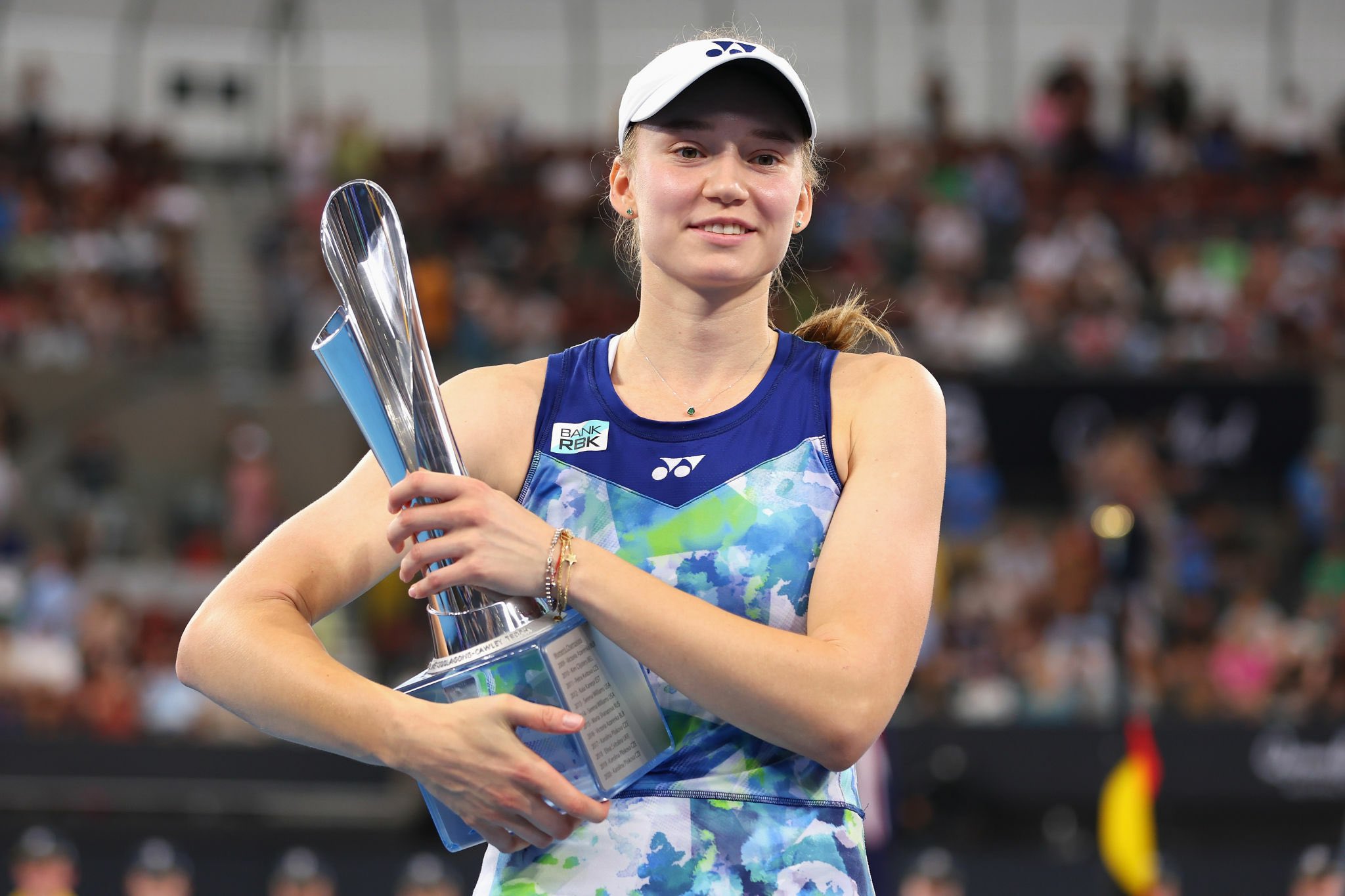 Rybakina routs Sabalenka to lift Brisbane title