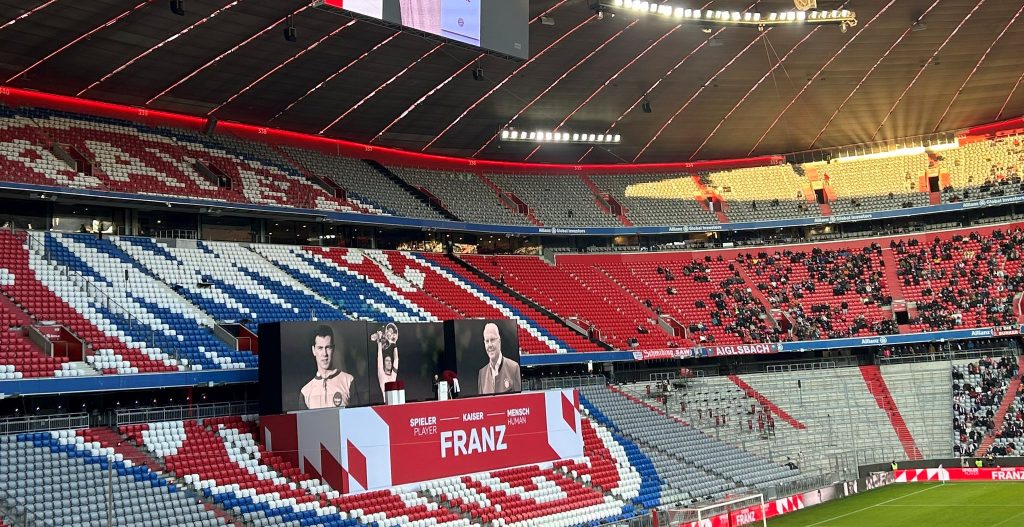 Bayern Munich honors late Franz Beckenbauer at emotional ceremony