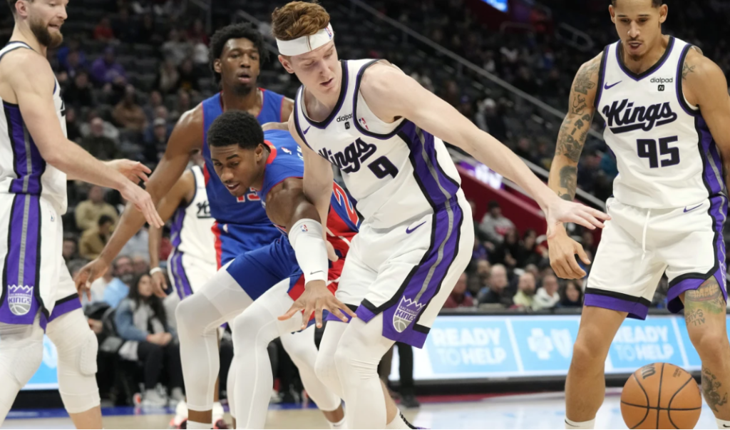 Sabonis scores 37 points for Kings 131-11o win over Pistons