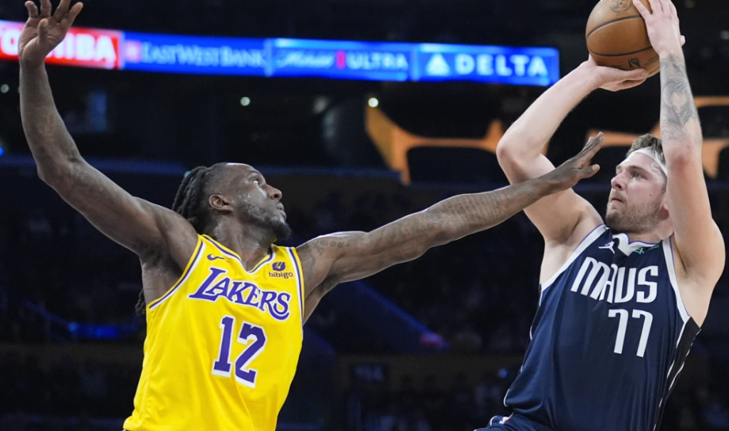 Lakers overcome Doncic triple-double to beat Mavericks