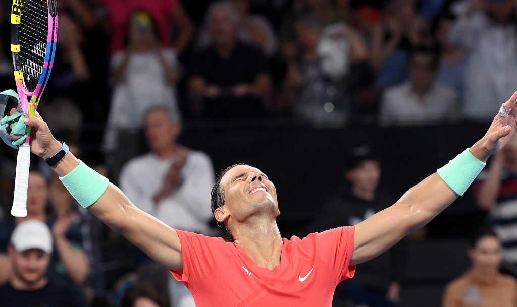 Nadal emotional about first win after return from injury