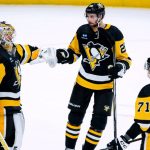 Crosby notches twice as Penguins end Kraken’s 9-match winning streak