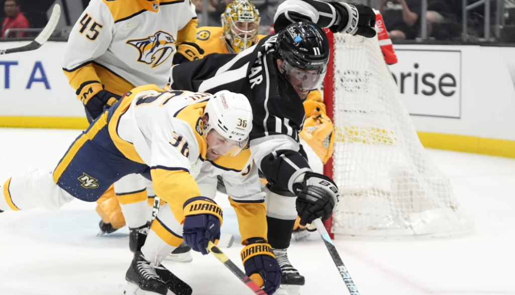 Kings continue to struggle after 1-2 loss to Predators