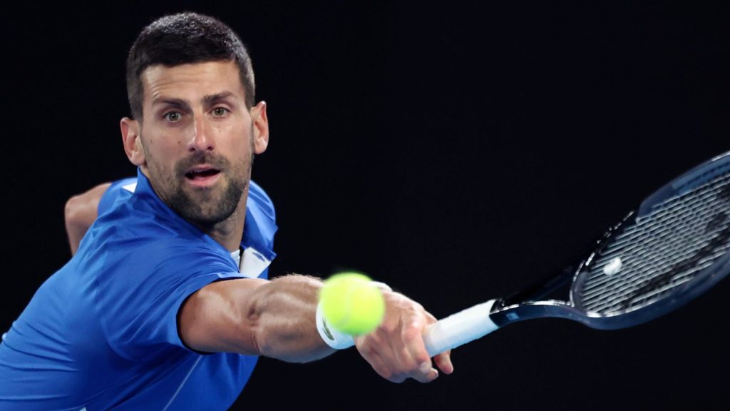 Djokovic flies into AO fourth round with straight win over Etcheverry