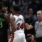 Butler, Marshall among 5 players suspended after Heat-Pelicans fight