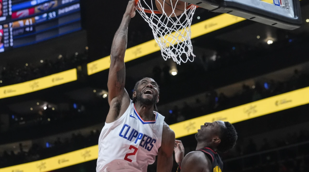 Leonard scores 36 to help Clippers top Hawks 149-144