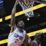 Leonard scores 36 to help Clippers top Hawks 149-144