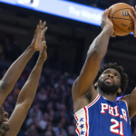 Joel Embiid to be out for longer with injured meniscus in left knee