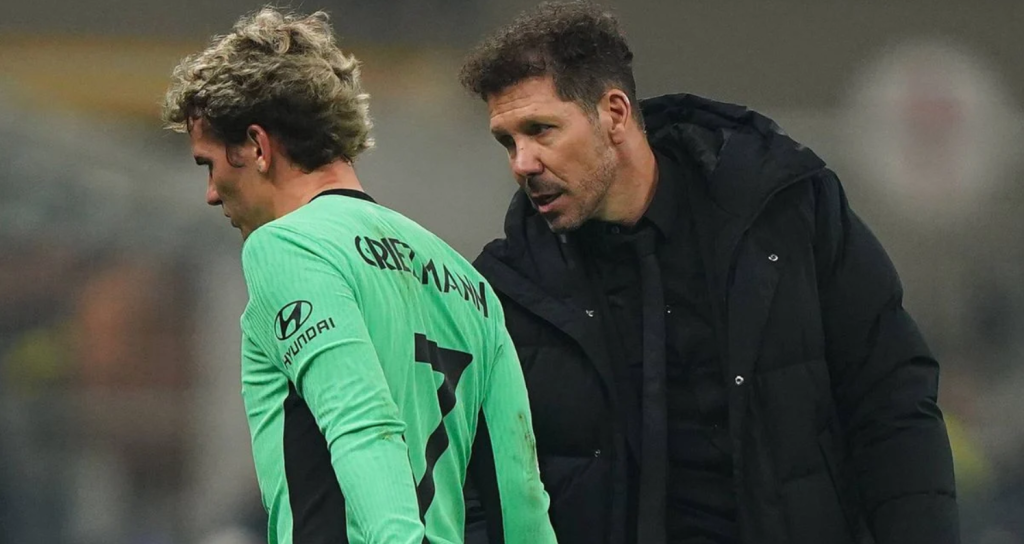 Diego Simeone not worried over Griezmann ankle injury
