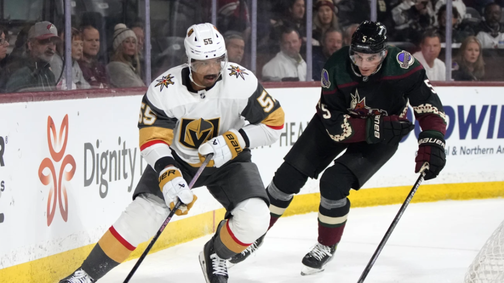 Marchessault scores just 19 seconds in for Knights 3-2 win vs Coyotes