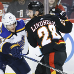 All-Star Elias Lindholm found out he is going to Vancouver mid-flight