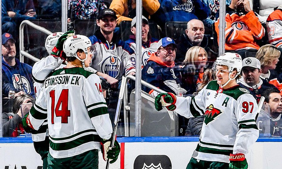 Boldy notches 2 as Wild defeat Oilers 4-2 at Rogers Place 4