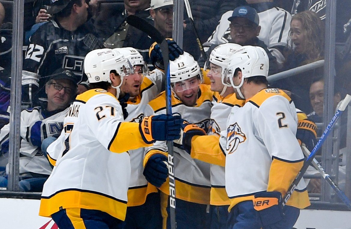 Predators defeat Kings 4-1 at crypto.com Arena