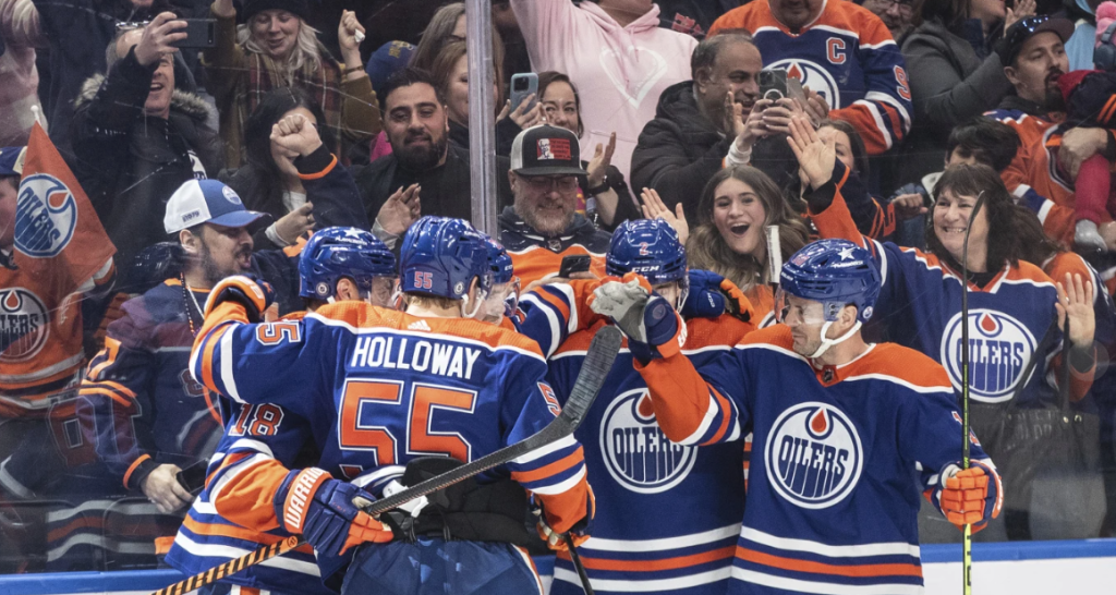 Zach Hyman double leads Oilers to 3-2 comeback win over Blues 1