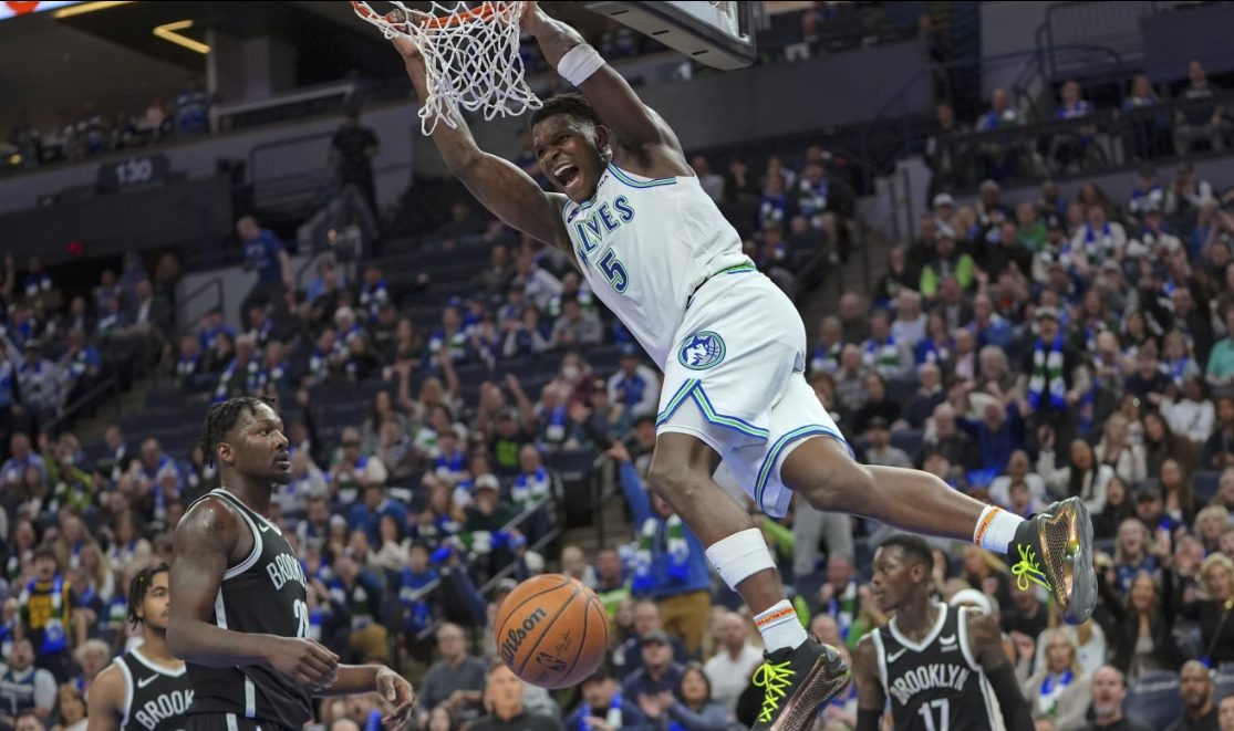 Wolves top Western Conference with 101-85 win over Nets