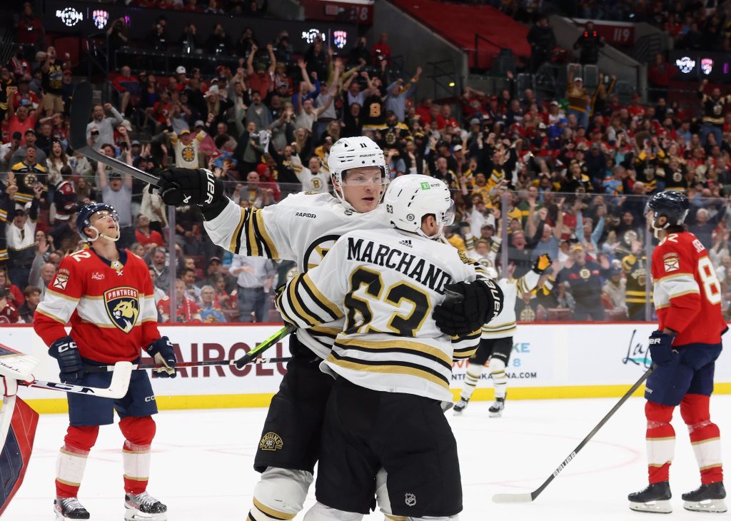 Zacha secures Bruins’ 4-3 victory against Panthers
