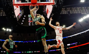 Celtics go nine games unbeaten, winning 124-113 against Bulls 19