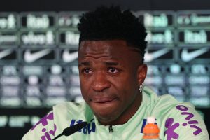 Vinicius Jr. breaks down in tears talking about racism in Spain