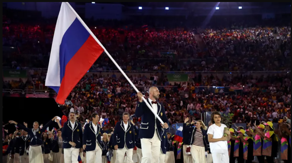 Russia slams IOC's ban on athletes from Paris Olympics opening parade 8
