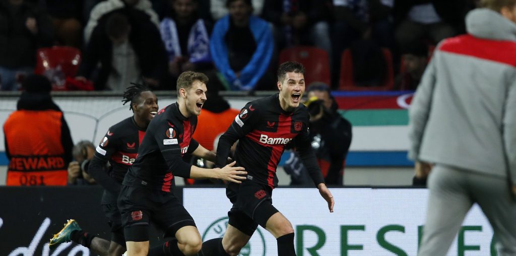 Schick 2 goals in extra time secure Bayer 3-2 win vs. Qarabag