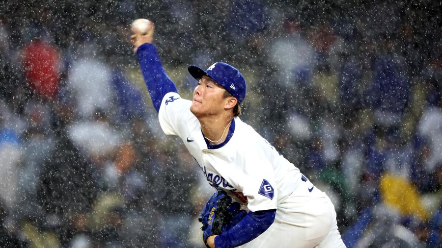 Yamamoto great after rocky debut, but Dodgers lose 5