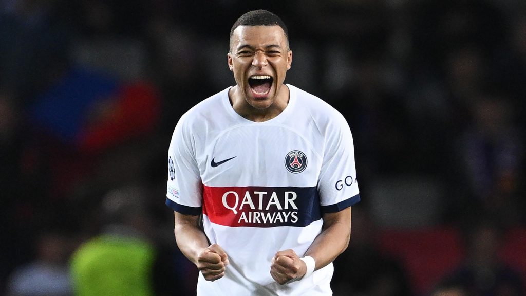 Mbappe 'proud to be in this team' after PSG victory over Barcelona 9