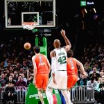 Porzingis notches 27 as Celtics beat Thunder 135-100 at TD Garden