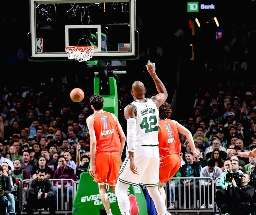 Porzingis notches 27 as Celtics beat Thunder 135-100 at TD Garden