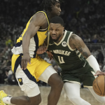 Lillard takes the lead in Giannis absence to lead Bucks over Pacers