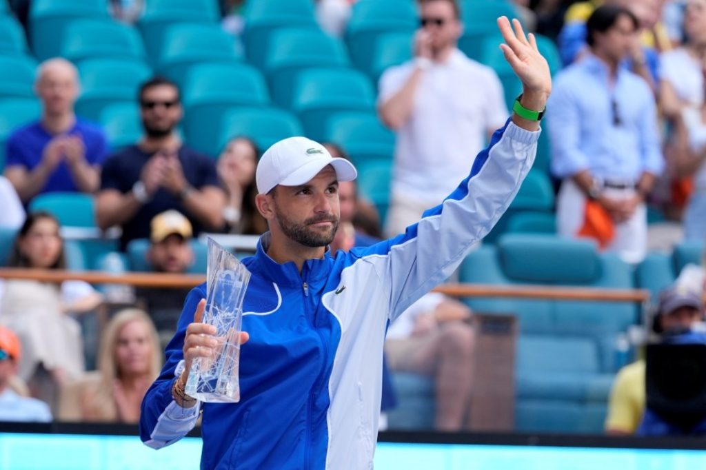 Dimitrov says he ‘feels like a winner’ despite Miami defeat