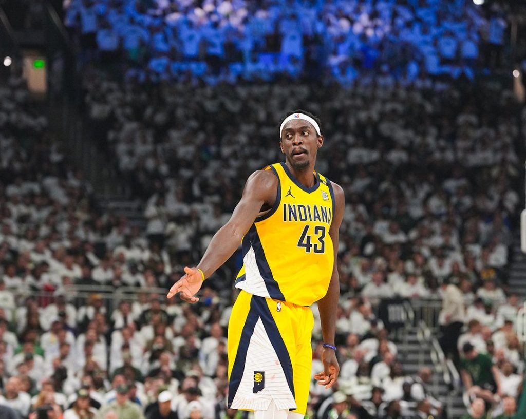 Siakam notches 37 as Pacers beat Bucks 125-108 to tie the series 1