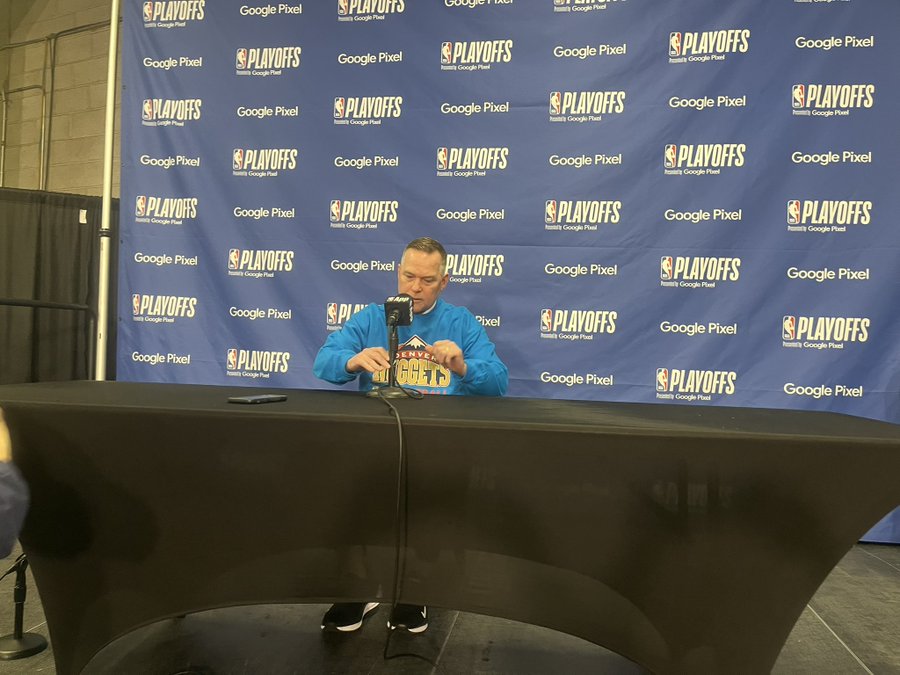 Malone: ‘Warming up without shoes not why we lost Game 4”