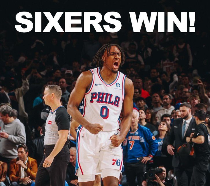 Maxey leads 76ers to OT 112-106 win vs. Knicks 6