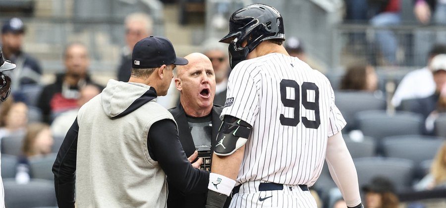 Yankees‘ Judge ejected for 1st time in MLB 3
