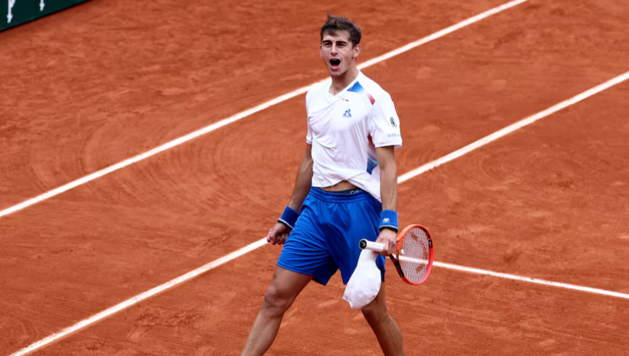 Arnaldi produced first big blow in French Open, eliminating Rublev