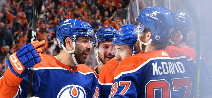Oilers defeat Stars 5-2 at Rogers Place to even West final at 2 13