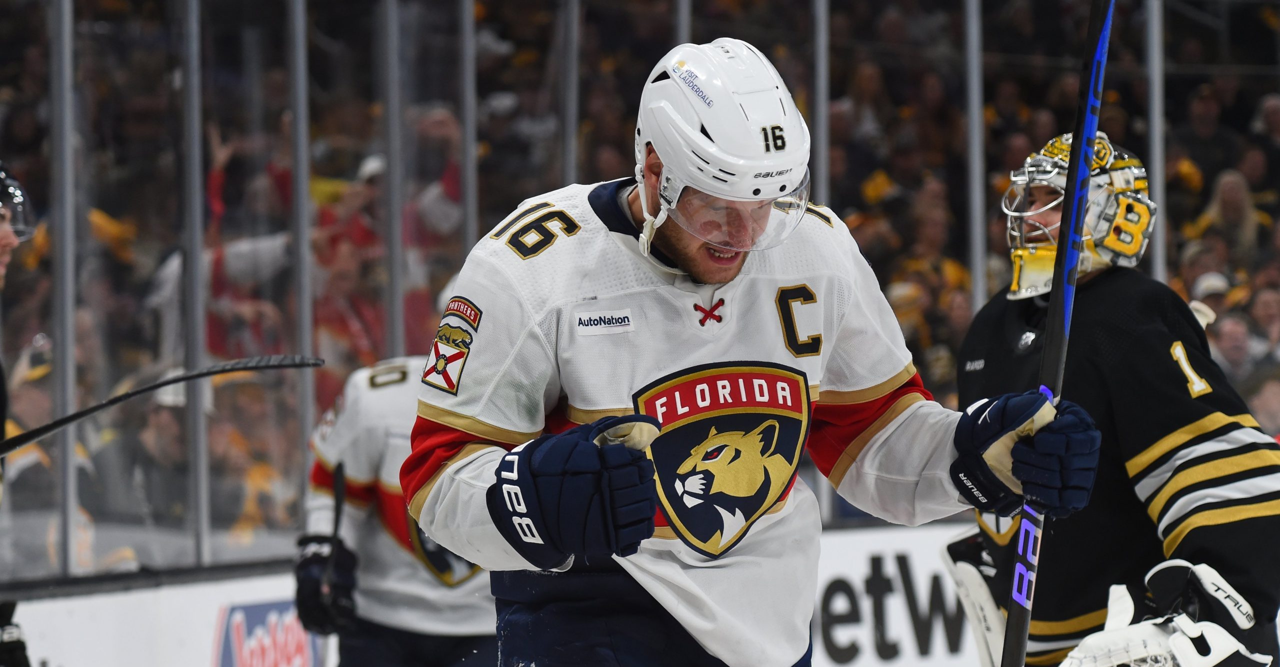 Panthers rally from 2-goal down to defeat Bruins 3-2 at TD Garden