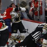 Barkov notches twice, Panthers trash Bruins 6-1 to even series