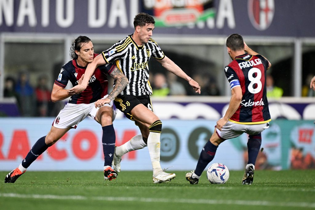 Juventus fights back from three goals down to draw Bologna 6
