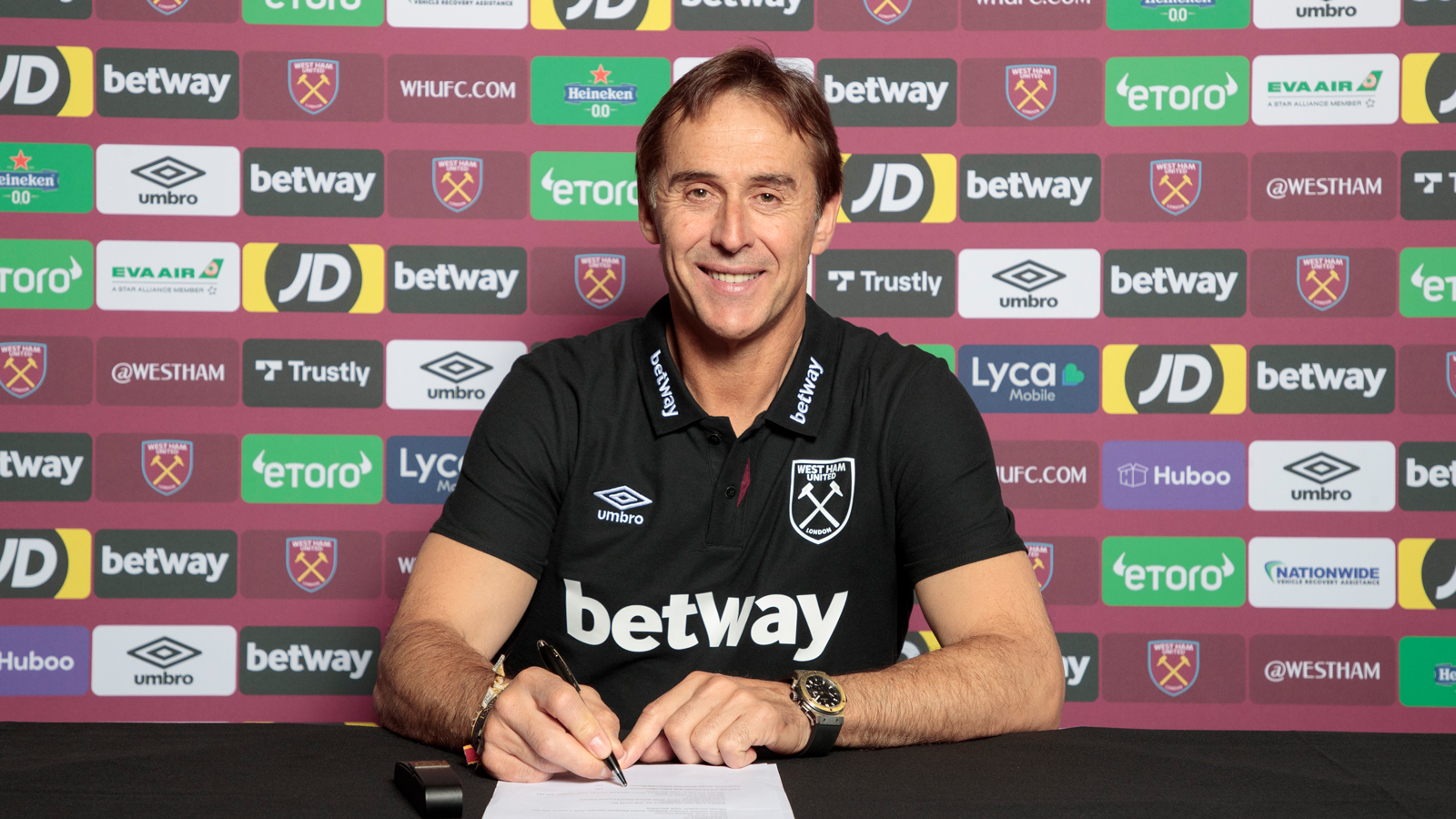 Julen Lopetegui appointed as new West Ham manager