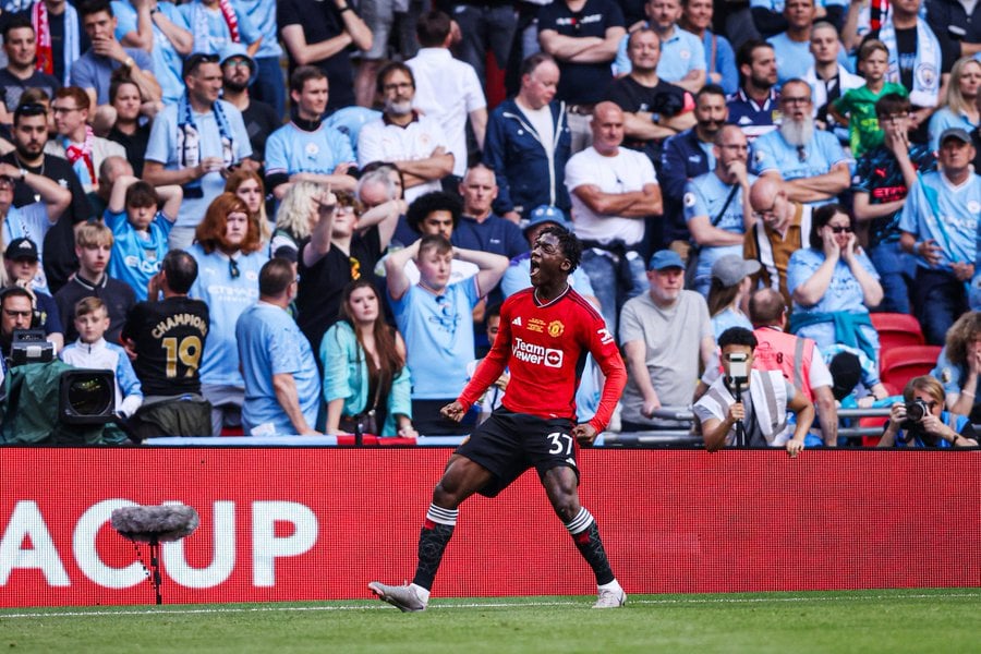 Man United win FA Cup after 2-1 vs Man City at Wembley 8