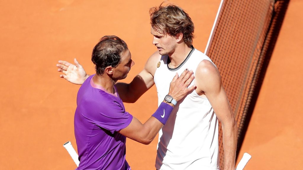 Nadal faces tough draw against Zverev in French Open