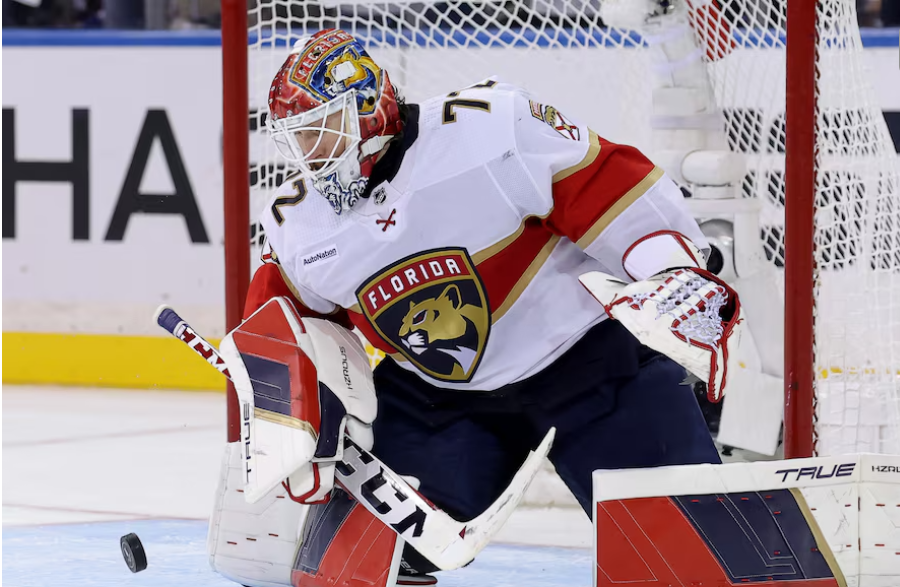 Bobrovsky’s stellar performance leads Panthers to Rangers victory