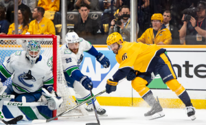 Canucks advance to semifinals with 1-0 victory over Predators 11
