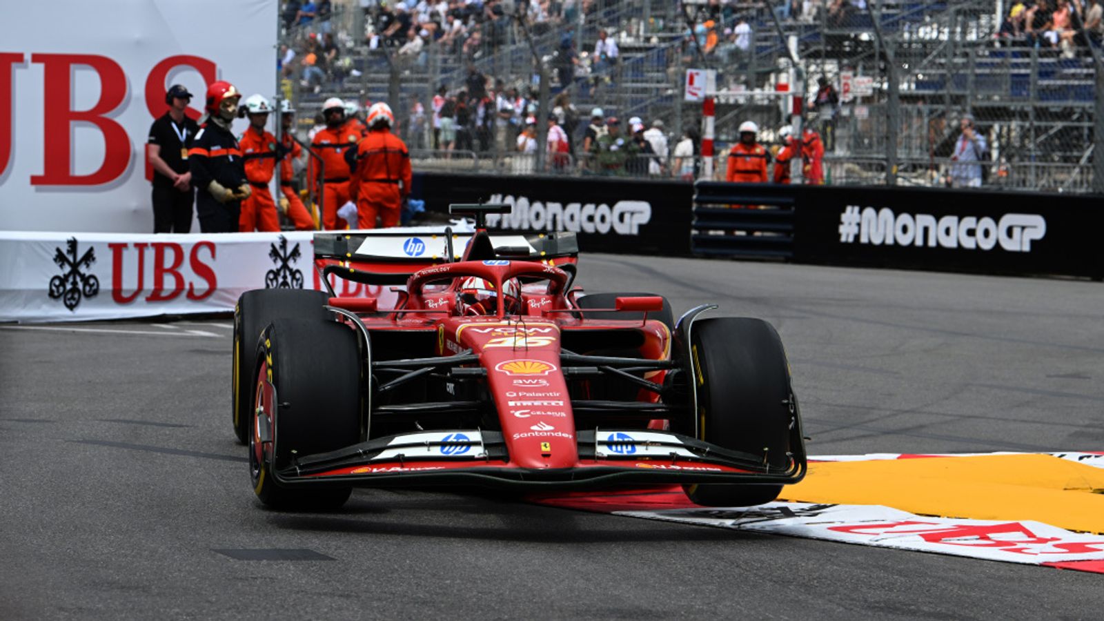 Leclerc sets fastest time in Monaco FP 2